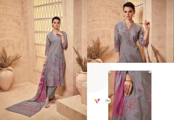 Viradi Summer Vol 18 Cotton Digital Printed Kurti Bottom With Dupatta